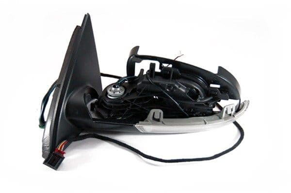 Zijspiegel Links (elektrisch, asferisch, met verwarming, met indicator, geen huisvesting  geen lampenkap) past: VW PASSAT B6 03.05-11.10