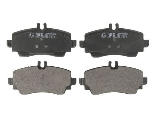 Remblokken set Voor , past: MERCEDES A (W168) 1.4/1.9/2.1 07.97-08.04