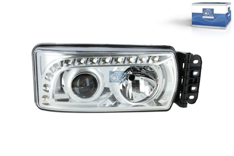 Koplamp Links (12LED*1WATT/H7, elektrisch, zonder motor, geen LED-controller) past: IVECO STRALIS II 09.12-