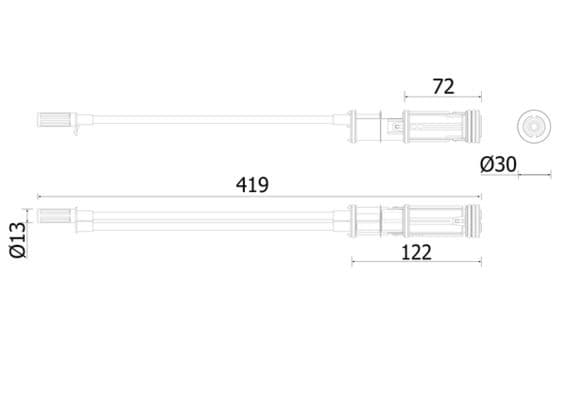 Droger voor airconditioning past: MERCEDES A (W176), CLA (C117), CLA SHOOTING BRAKE (X117), GLA (X156) 2.0 06.13-06.19