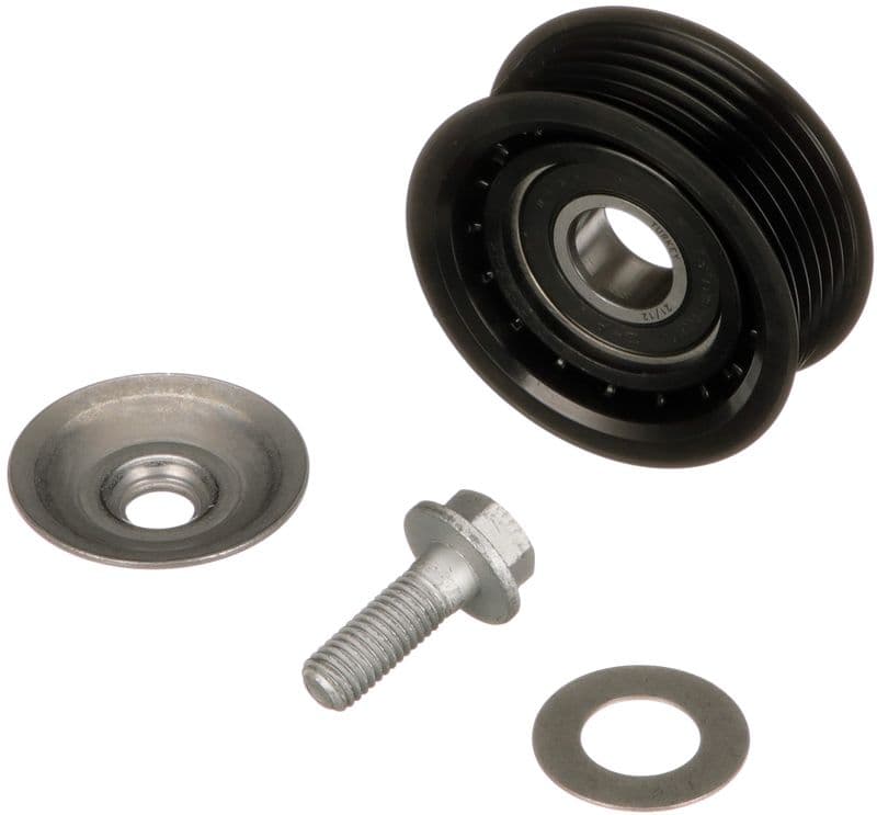 Deflection/Guide Pulley, V-ribbed belt