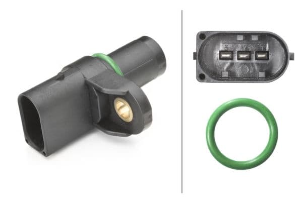 Nokkenaspositiesensor past: BMW 1 (E81), 1 (E87), 3 (E36), 3 (E46), 3 (E90), 3 (E91), 5 (E34), 5 (E39), 5 (E60), 5 (E61), 6 (E63), 6 (E64), 7 (E38), 7 (E65, E66, E67), X3 (E83) 1.6-4.8 04.90-06.12