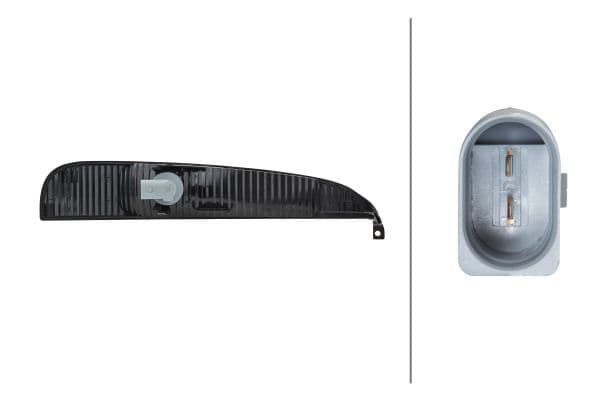 Knipperlicht voor Links (kleur van het glas: transparant, PY21W) past: MERCEDES AXOR 2 10.04-