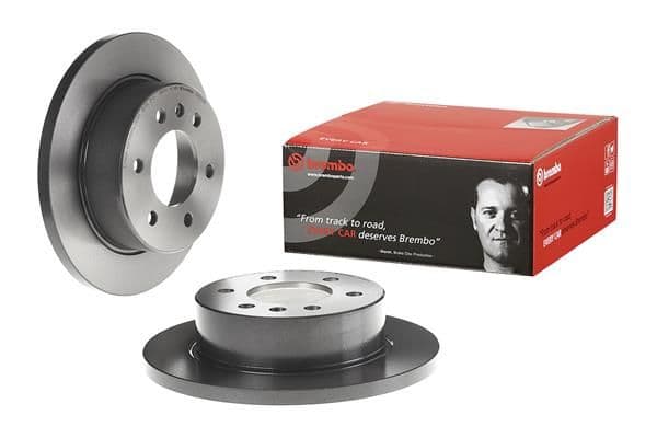 Brake disc Achter Links/Rechts past: MERCEDES SPRINTER 2-T (B901, B902), SPRINTER 3,5-T (B906), SPRINTER 3,5-T (B907), SPRINTER 3,5-T (B907, B910), SPRINTER 3-T (B903) 1.8-Electric 02.95-