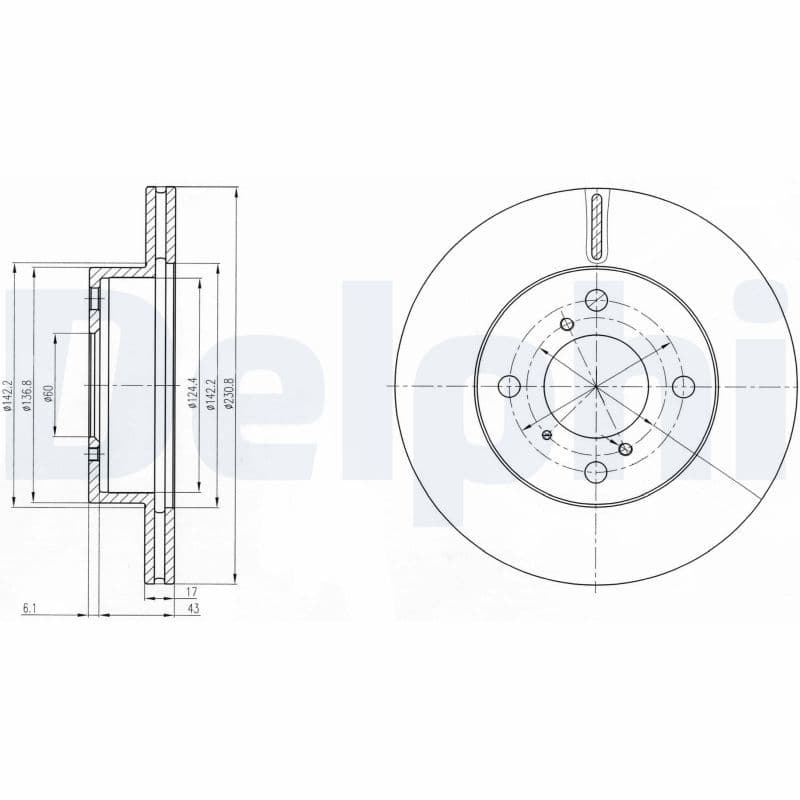 Remschijf set (2 stuks) Voor Links/Rechts past: SUZUKI ALTO VI, WAGON R+ 1.0/1.1/1.2 02.98-12.08