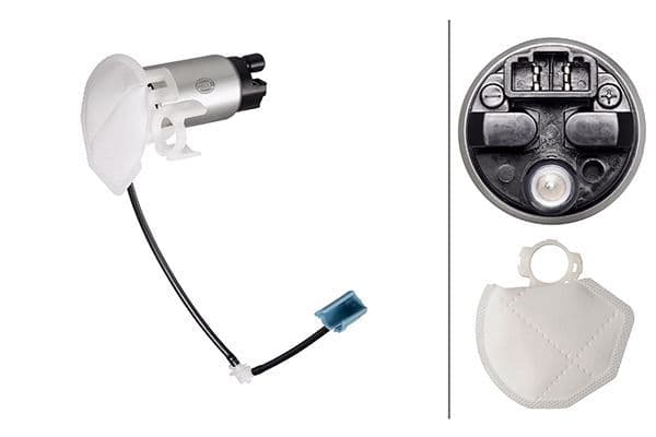 Elektrische brandstofpomp (patroon) past: LEXUS CT  TOYOTA 4 RUNNER III, AURIS, COROLLA, PRIUS, PRIUS PHV, PRIUS PLUS, URBAN CRUISER, YARIS, YARIS / VIOS 1.0-3.4 11.95-