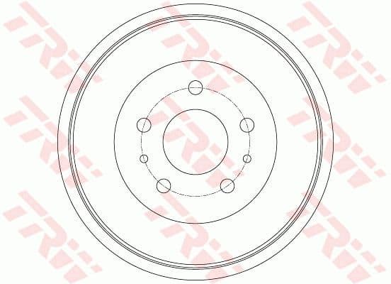Brake drum Achter past: FORD B-MAX, FOCUS III 1.0-2.0D 07.10-