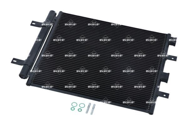 A/C condensator (met droger) past: JAGUAR S-TYPE II, XF I, XF SPORTBRAKE, XK II 2.5-5.0 01.99-04.15