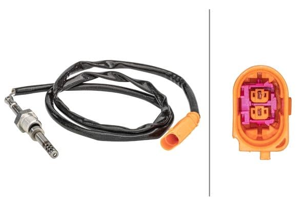 Uitlaatgastemperatuursensor (Na DPF) past: VW CADDY ALLTRACK IV, CADDY III, CADDY IV, PASSAT B6, TOURAN 1.6D/2.0D 06.08-09.20