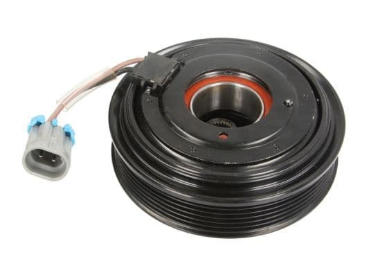 Airco compressor koppeling compleet (SANDEN 6PK 120mm) past: FIAT CROMA  OPEL ASTRA G, OMEGA B, SIGNUM, TIGRA, VECTRA B, VECTRA C, VECTRA C GTS, ZAFIRA A  SAAB 9-3, 9-3X 1.6-2.8 10.95-02.15