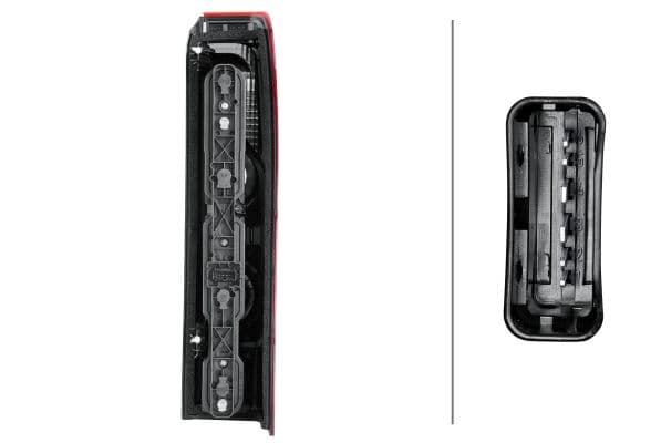 Achterlicht Links (P21/5W/P21W, kleur indicator wit, anti-fog licht) past: NISSAN NV400  OPEL MOVANO B  RENAULT MASTER III 02.10-