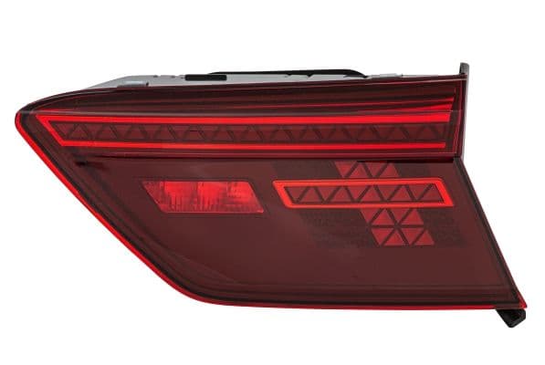 Achterlicht Rechts (binnen/bovenste deel, LED, kleur van het glas grijs/red, achteruitrijlicht) past: VW TIGUAN II 01.16-12.19