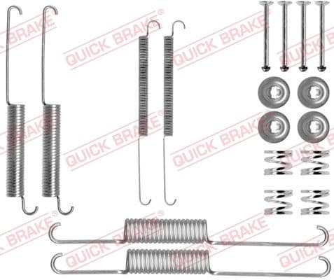 Accessory Kit, brake shoes