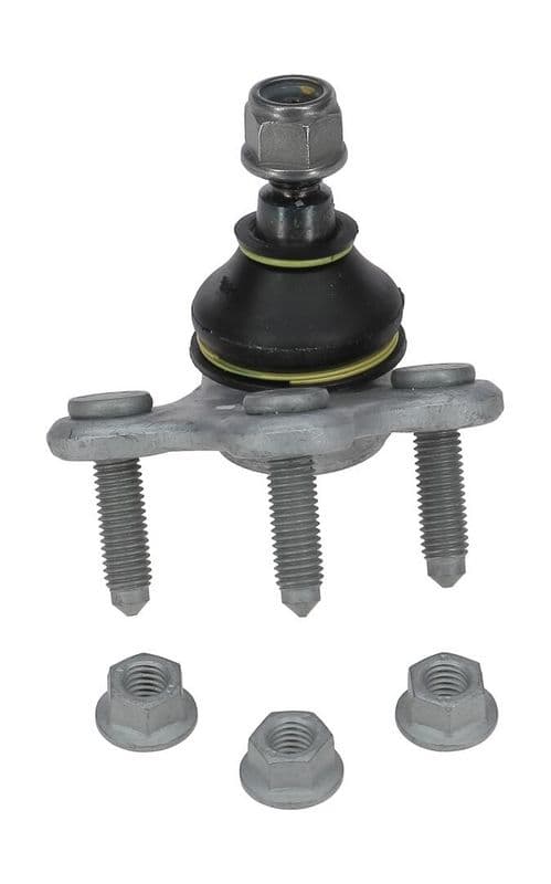 Kogelgewricht van de as Links (bodem voor) (diameter kegel 18,2mm) past: AUDI A1  SEAT CORDOBA, IBIZA III, IBIZA IV, IBIZA IV SC, IBIZA IV ST, MII, TOLEDO IV  SKODA CITIGO 1.0-Electric 08.99-