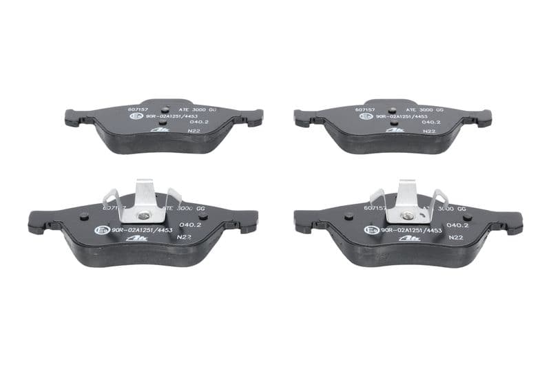 Remblokken set Voor , past: RENAULT LAGUNA II, MEGANE II, SCENIC II 1.5D-2.0 03.01-07.09