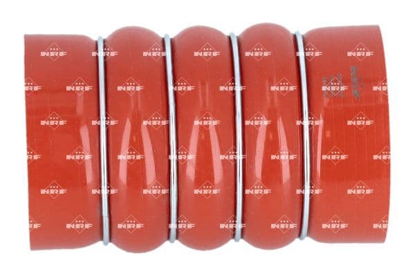 Intercooler slang (90/91mm/90mmx161mm, red) past: MAN F90 UNTERFLUR, FOC, HOCL, LION´S CITY, LION´S COACH, LION´S REGIO, LION´S STAR, M 2000 L, NG, NL, NÜ, SD, SG, SÜ D0826LOH10-E2876LUH02 04.74-