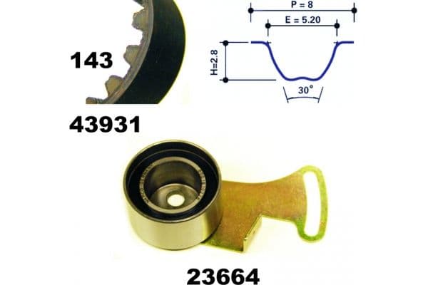Gasveer, opklapbare tafel, werp kracht:100 N, past: FORD GALAXY I  RENAULT ESPACE II  SEAT ALHAMBRA 1.8-2.8 01.91-03.10