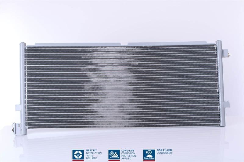 A/C condensator ((EN) additional fitting elements) past: VOLVO FH12, FH16, NH12 12.1D/16.1D 08.93-