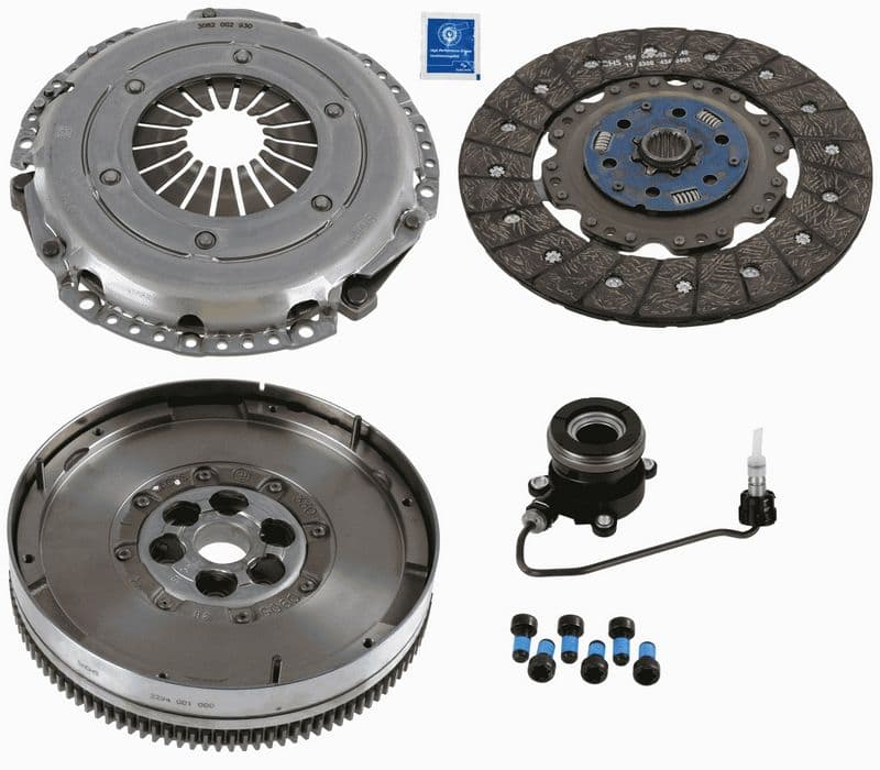 Zelfstellende koppelingskit (met bouten: ja, Met koppelingsdeksel  met centrale koppeling slave cilinder, 240mm) past: OPEL INSIGNIA A, INSIGNIA A COUNTRY 2.0D 07.08-03.17