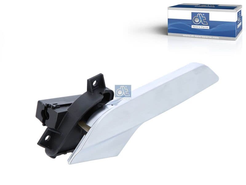 Door handle Rechts binnen zilver past: MERCEDES ACTROS MP2 / MP3, ACTROS MP4 / MP5, ANTOS, AROCS, ATEGO 3, AXOR, AXOR 2, SK 07.87-
