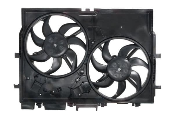 Radiatorventilator (met huisvesting, dubbel) past: FIAT DUCATO 2.2D/2.3D/3.0D 07.06-