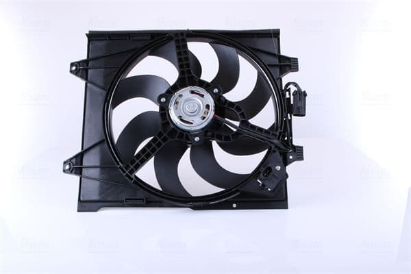 Radiatorventilator (met huisvesting) past: ABARTH 500 / 595 / 695, 500C / 595C / 695C  FIAT 500, 500 C  FORD KA 0.9-1.4 07.07-