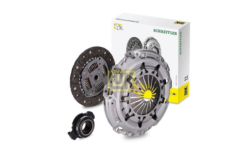 Zelfstellende koppelingskit (230mm) past: AUDI A3, TT  SKODA OCTAVIA III  VW GOLF VII 1.8/2.0 04.12-