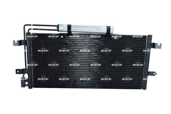 A/C condensator (met droger) past: VW CALIFORNIA T4 CAMPER, TRANSPORTER T4 1.9D-2.8 07.90-06.03