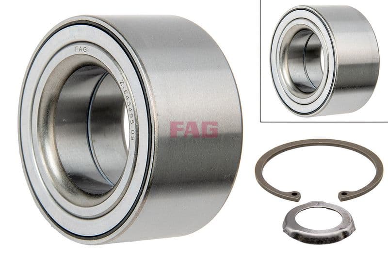 Wiellager kit Achter Links/Rechts (voertuigen met ABS) (42x75x37) past: BMW 3 (E30), 3 (E36) 1.6-2.7 09.82-08.00