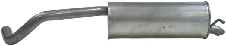 Uitlaatsysteem achterste geluiddemper past: SEAT IBIZA IV, IBIZA IV SC, IBIZA IV ST  SKODA FABIA III 1.2 08.14-06.21