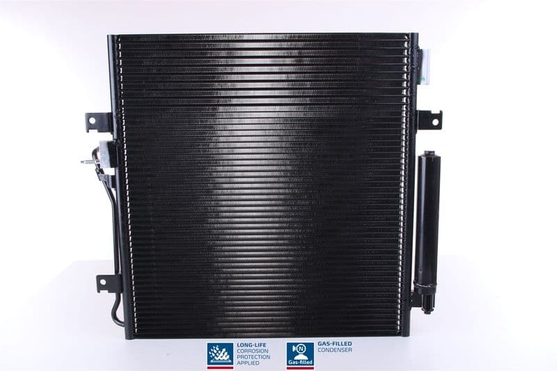 A/C condensator (met droger) past: DODGE NITRO  JEEP CHEROKEE 2.8D/3.7/4.0 09.06-