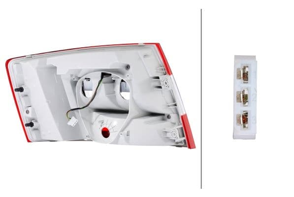 Achterlicht Rechts (H21W/LED/P21W, anti-fog licht, achteruitrijlicht) past: SKODA OCTAVIA III Liftback 11.12-06.16