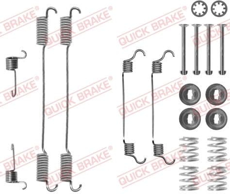 Accessory Kit, brake shoes
