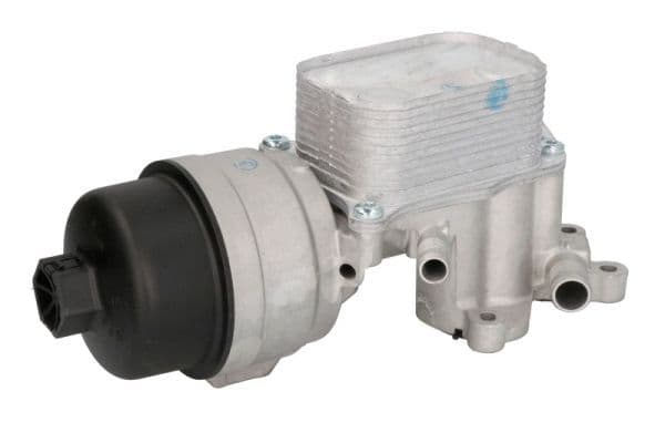 Olie radiator (met filterbehuizing) past: DS DS 3, DS 4, DS 5, DS 7  CITROEN C4, C4 GRAND PICASSO I, C4 GRAND PICASSO II, C4 I, C4 PICASSO I, C4 PICASSO II, C4 SPACETOURER 1.6/1.6H 02.06-