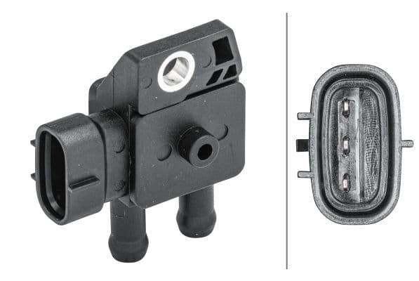 Uitlaatgassen druksensor (aantal pinnen: 3) past: HYUNDAI ACCENT IV, ELANTRA V, GRAND SANTA FÉ, H-1 CARGO, H-1 TRAVEL, I20 I, I30, I40 I, I40 I CW, IX20, IX35, IX55, SANTA FÉ II 1.1D-3.0D 01.05-