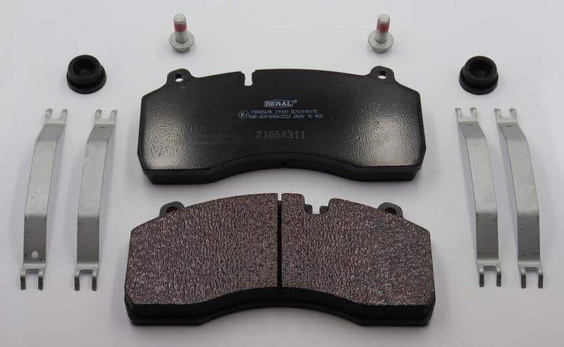 Remblokken set Achter/Voor HALDEX DB19 past: RVI MIDLUM  VOLVO FL II D7E240-DXi7 05.06-