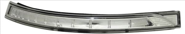 Zijspiegel controlelampje Links (transparant, LED) past: KIA SPORTAGE III SL, SPORTAGE IV QL 06.10-07.18