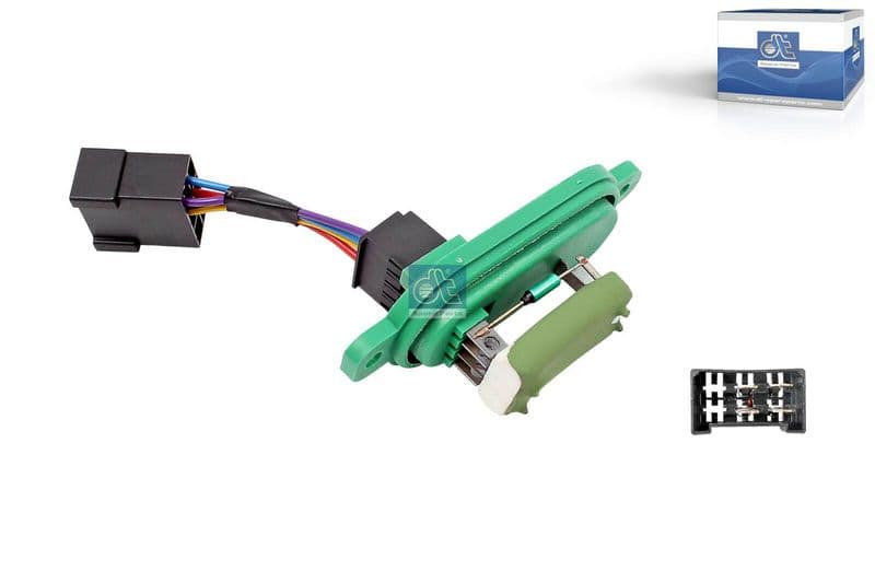 Resistor, interior blower