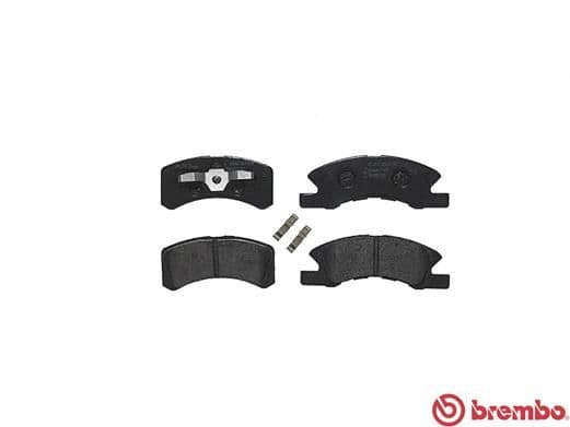 Remblokken set Voor , past: DAIHATSU CUORE V, CUORE VI, CUORE VII, TREVIS  MITSUBISHI MIRAGE / SPACE STAR VI, MIRAGE VI 0.7-1.2LPG 11.98-