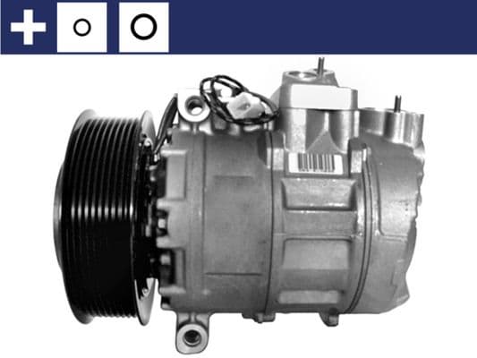 Airconditioning compressor past: MERCEDES ACTROS, ACTROS MP2 / MP3, ATEGO 2, CITARO (O 530), LK/LN2, SK, TRAVEGO (O 580), SPRINTER 2-T (B901, B902), SPRINTER 3-T (B903) 01.84-