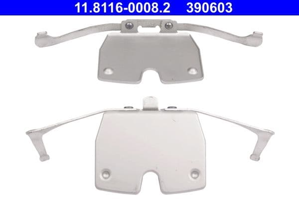 Remblok montagekit achter past: BMW 5 GRAN TURISMO (F07), 7 (F01, F02, F03, F04), X5 (E70), X5 (F15, F85), X6 (E71, E72), X6 (F16, F86) 3.0D-6.0 10.07-07.19