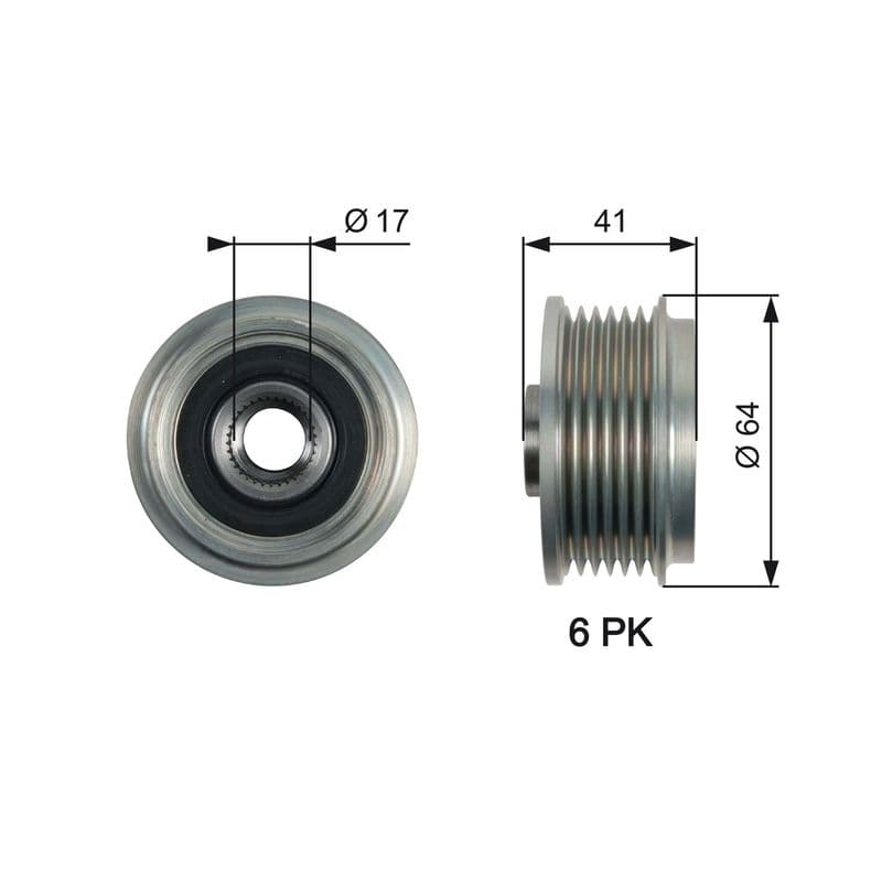 Alternator pulley