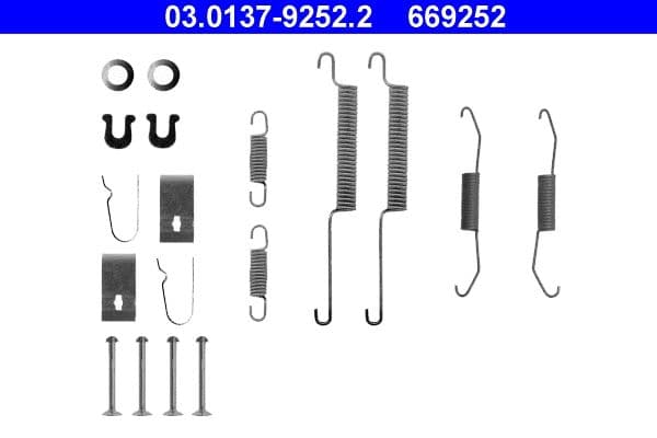 Accessory Kit, brake shoes