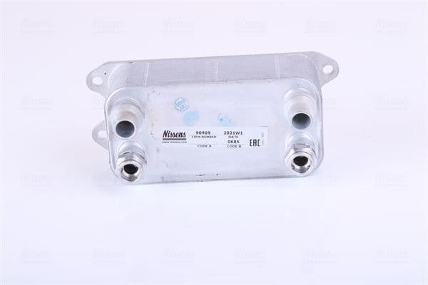 Oliekoeler past: MERCEDES C (C204), C T-MODEL (S204), C (W204), CLS (C218), CLS SHOOTING BRAKE (X218), E (A207), E (C207), E T-MODEL (S212), E (W212), S (Z223), SLC (R172) 1.6-6.0 01.07-