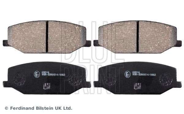 Remblokken set Voor , past: SUZUKI JIMNY, LJ80, SAMURAI, SJ410, SJ413 0.8-1.9D 01.80-