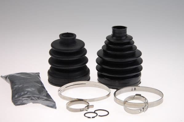 Kogelgewricht van de as Rechts (bodem voor) (diameter kegel 19mm, met noten) past: AUDI A3, Q3  SEAT ALTEA, ALTEA XL, LEON, LEON SPORTSTOURER, TOLEDO III  SKODA OCTAVIA II 1.0-3.6 02.03-