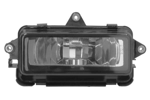 Universele koplamp Links (lange afstand, transparant, zwart, Groot licht) past: SCANIA G II, L, P II, R II, S 09.16-