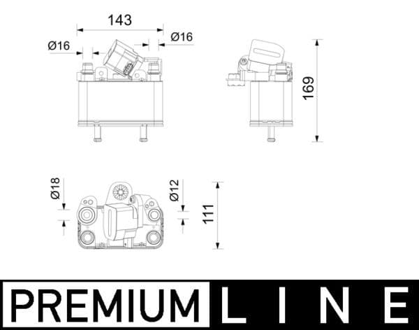 Luchtkoeler past: BMW X3 (G01, F97, G08) Electric 09.20-