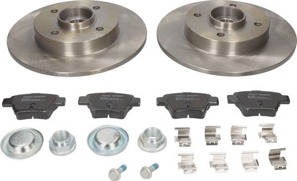 Radiatorventilator Rechts past: CITROEN BERLINGO, XSARA  PEUGEOT 306, 406, PARTNER 1.5D-2.0D 11.95-12.15