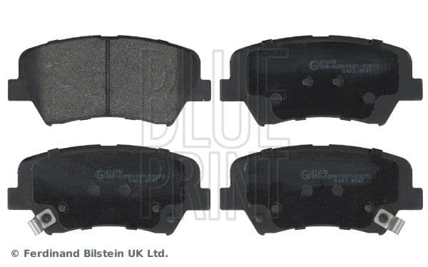 Remblokken set Voor , past: HYUNDAI ELANTRA V, ELANTRA VI, EQUUS / CENTENNIAL, GENESIS, GRANDEUR, I30, VELOSTER  KIA CARENS IV, CEE'D, PRO CEE'D, QUORIS I 1.0-4.6 03.09-